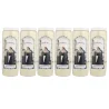 Set di 6 candele di Santa Rita Novena 17,5 cm