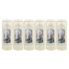 Set di 6 candele Novena Apparizione di Lourdes - 17,5 cm