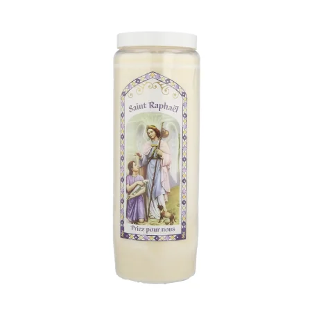 Set di 3 candele Novena Angelo Raffaele