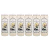 6 Bougies Neuvaine de Padre Pio 17,5cm
