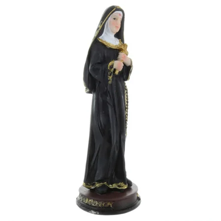 Statua di Santa Rita decorata 20cm