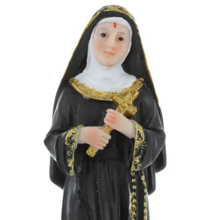 Statua di Santa Rita decorata 20cm