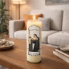 Saint Rita of novena candle 17.5 cm
