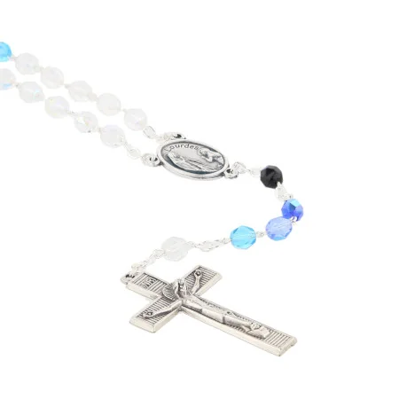 Chapelet de Notre Dame de Lourdes et sa boîte