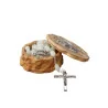 Magnetic Rosary Box of the Apparition in olive wood