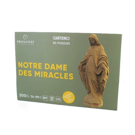3D Sculpture Puzzle of Our Lady of Miracles, 200 pieces