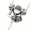 Communion Rosary crystal glass beads
