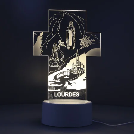 LED lamp of the Apparition of Lourdes