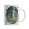 Decorative mug of Lourdes and its surroundings