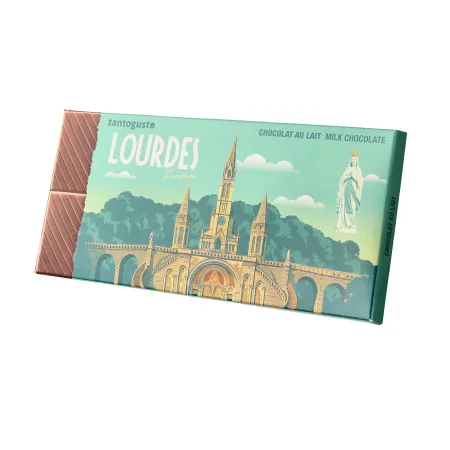 Tavoletta di cioccolato al latte di Lourdes – 100 g
