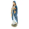 Our Lady of Lourdes Resin statue with blue and gold veil 40cm