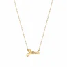 Collana con Gesù placcata in oro