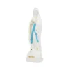 Statue Notre Dame de Lourdes en résine effet céramique 15cm