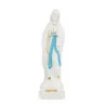 Statue Notre Dame de Lourdes en résine effet céramique 15cm