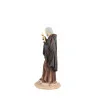 Statua di Padre Pio a colori, 15 cm