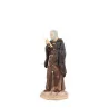 Statua di Padre Pio a colori, 15 cm