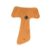 Croce Tau in legno di San Francesco d’Assisi con preghiera, 15 cm