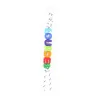 Porte-clés souvenir Lourdes multicolore 24 cm