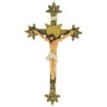 Crucifix de Saint Benoît de 24cm en résine