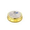 Pisside grande con croce blu e calice