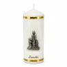 Religious candle Lourdes Apparition subjects 11 cm