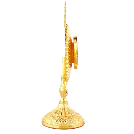 Ostensoir 17cm en laiton doré