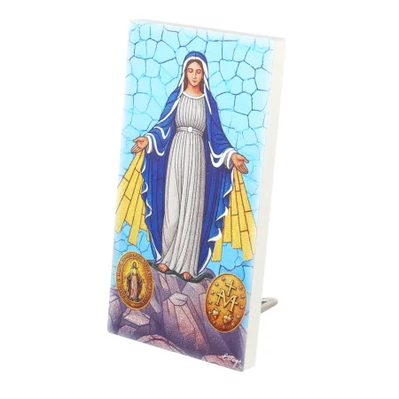 Wooden frame of the Miraculous Virgin, 6x12cm