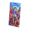 Cadre de Saint Michel fond bleu 6x12cm