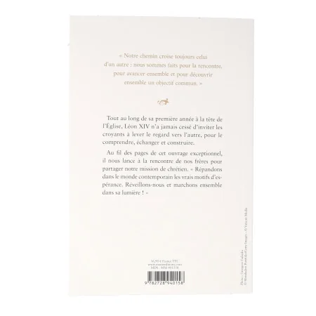 Marchons ensemble ! – Livre Evènement du pape Léon XIV