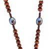 Chapelet de Sainte Bernadette 6 dizaines en bois