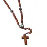Chapelet de Sainte Bernadette 6 dizaines en bois
