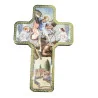 Croce di San Michele con angeli 18x12 cm