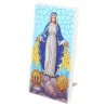 Wooden frame of the Miraculous Virgin, 6x12cm