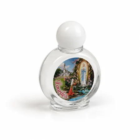 Flacon plastique avec 40ml d'eau de Lourdes