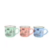 Tazza in ceramica di Lourdes rosa