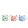 Tazza in ceramica di Lourdes rosa