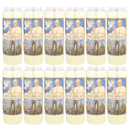 Lot de 12 Bougies Neuvaine...