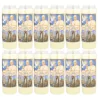 Lot de 12 Bougies Neuvaine Pape Léon XIV à Lourdes