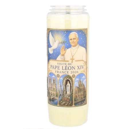 copy of Set of 6 Pope Leo XIV Novena Candles