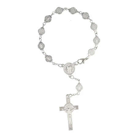 St Benedict’s rosary with metal medallions