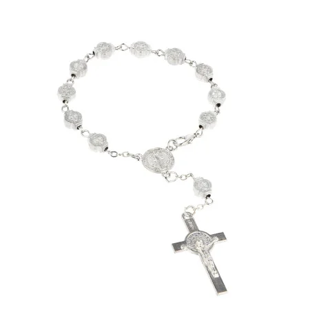 St Benedict’s rosary with metal medallions