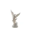 Alabaster statue of St Michael, 12cm