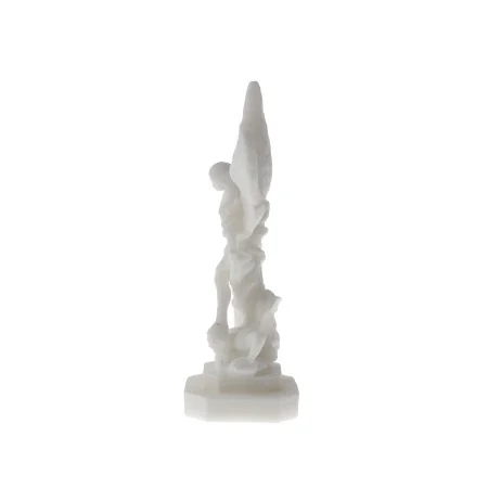 Statue Saint Michel en Albâtre 12cm