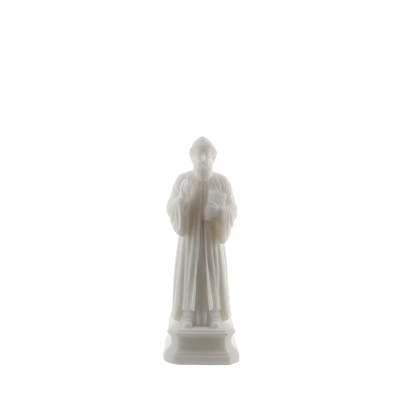 Statua di San Charbel in alabastro, 12 cm