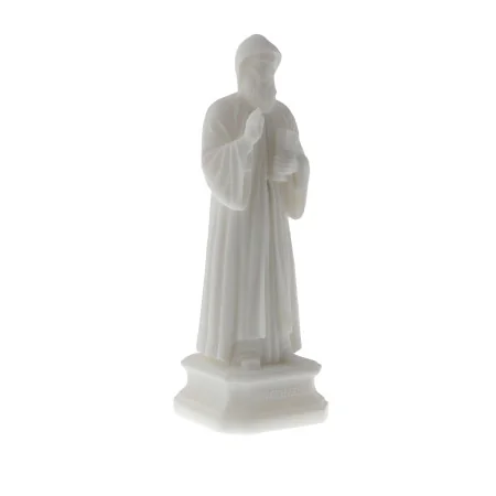 Statua di San Charbel in alabastro, 12 cm
