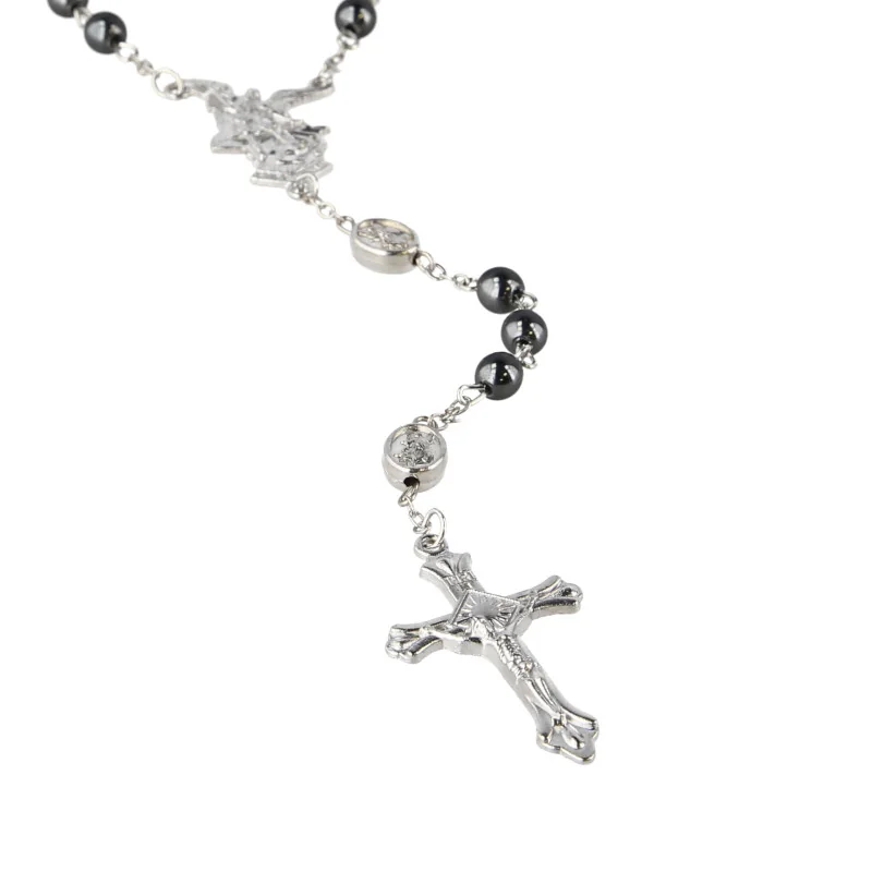 Chapelet de Saint Michel en hématite