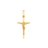18-carat gold crucifix, 20mm