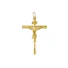 Crucifix INRI en Or 18 carats 33mm