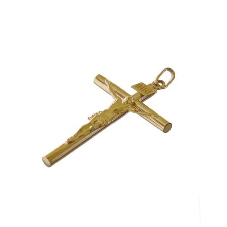 Crucifix INRI en Or 18 carats 33mm