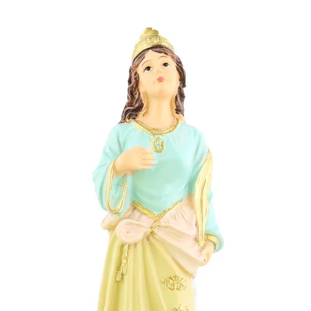 Statua di Santa Filomena dipinta a mano in resina, 20 cm